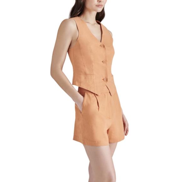 NEW STEVE MADDEN selene vest in caramel - Picture 2 of 3